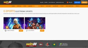 Thế giới eSports Win88: Cách tham gia cá cược thể thao điện tử hấp dẫn